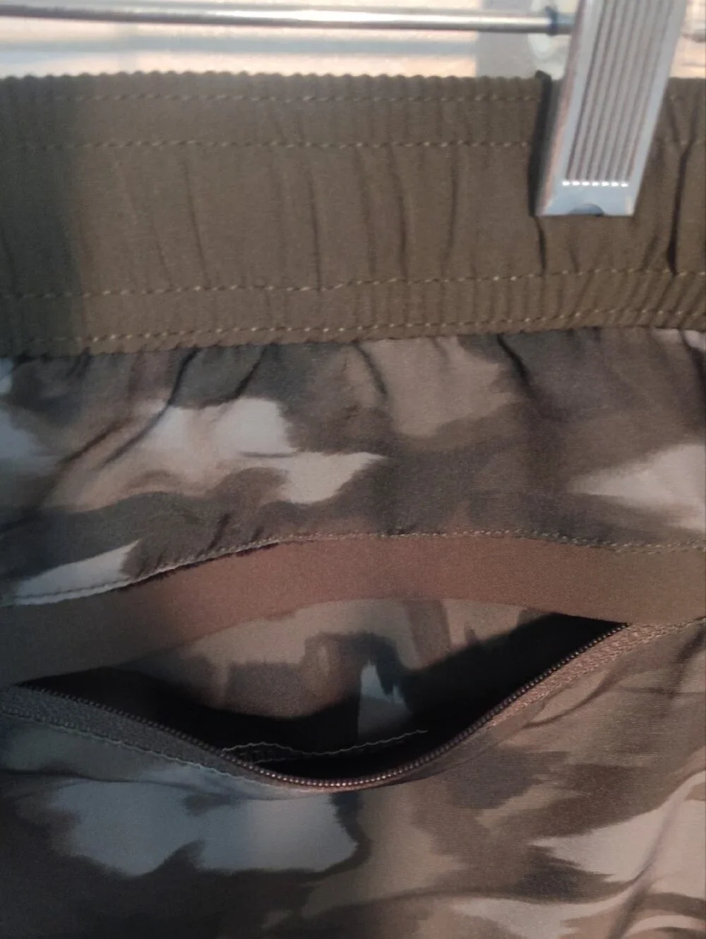 Eddie Bauer Men’s Swim Shorts - Black & Gray Camo